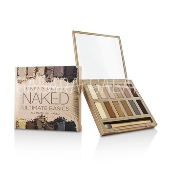 URBAN DECAY Naked Ultimate Basics Eyeshadow Palette: 12x Eyeshadow, 1x Doubled Ended Blending and Smudger Brush